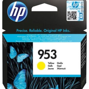 HP 953 žltá atramentová kazeta, F6U14AE