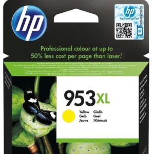 HP 953XL žltá atramentová kazeta, F6U18AE