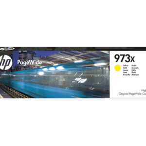 HP 973X žltá atramentová kazeta, F6T83AE