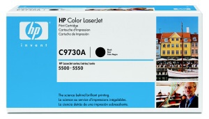 HP Color LaserJet čierny toner, C9730A