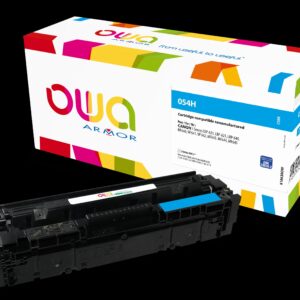 OWA Armor toner kompatibilný s Canon CRG-054H C, 2300st, modrá/cyan