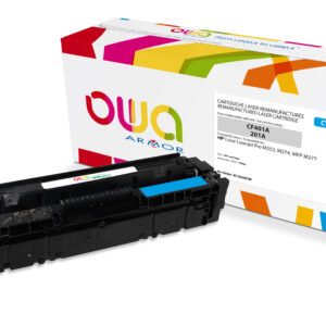 OWA Armor toner kompatibilný HP CF401A, 1400st, modrá/cyan