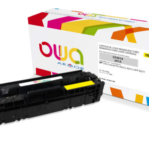 OWA Armor toner kompatibilný s HP CF402A, 1400st, žltá/yellow