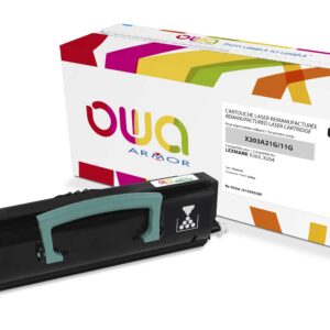 OWA Armor toner kompatibilný s LEXMARK X203A11G, čierna/black