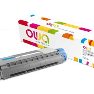 OWA Armor toner kompatibilný s OKI 44315307, 6000st, modrá/cyan