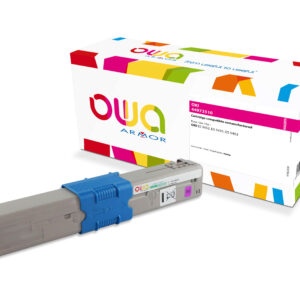 OWA Armor toner kompatibilný s OKI 44973510, 6000st, červená/magenta