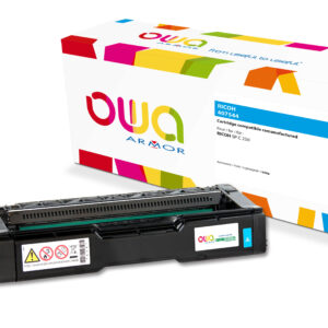 OWA Armor toner kompatibilný s RICOH 407544, 1600st, modrá/cyan