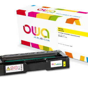OWA Armor toner kompatibilný s RICOH 407546, 1600st, žltá/yellow