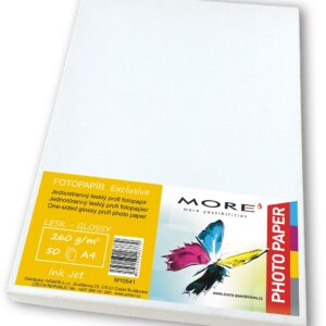 Fotopapier 50 listov, 260g/m2, glossy, Ink Jet
