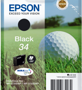 Epson Singlepack Black 34 DURABrite Ultra Ink