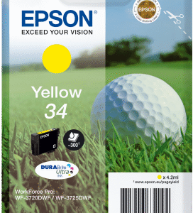 Epson Singlepack Yellow 34 DURABrite Ultra Ink