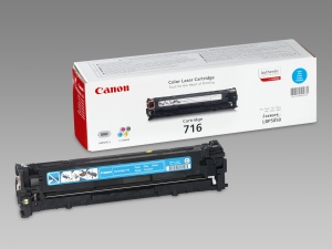 Canon toner CRG-716C, azúrový