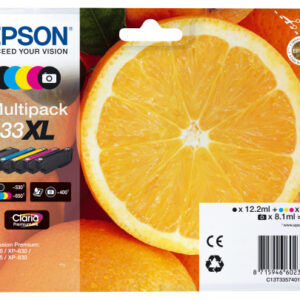 EPSON Multipack 5-farebný 33XL Claria Premium Ink