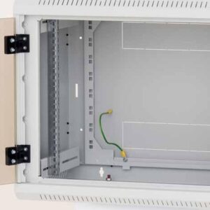 Nástenný rozvádzač jednodielny 6U (š)600x(h)495 perfor.dvere