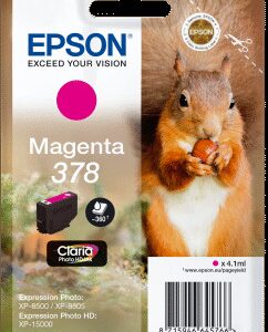 Epson Singlepack Magenta 378 Claria Photo HD Ink