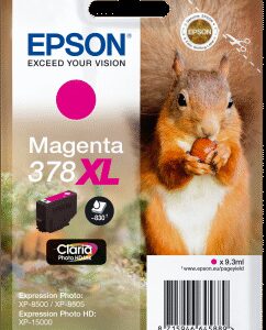 Epson Singlepack Magenta 378 XL Claria Photo HD
