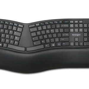Kensington Pro Fit Ergo/Bezdrôtová USB + Bluetooth/UK layout/Čierna