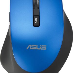 ASUS WT425/Cestovná/Optická/Pre pravákov/1 600 DPI/Bezdrôtová USB/Modrá