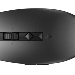 HP 710/Kancelárska/Optická/Pre pravákov/3 000 DPI/Drôtová+bezdrôtová/Čierna