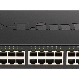 D-Link DXS-1210-28T 24 x 10 G Base-T portov + 4 x 10 G/25 G SFP28 portov Smart Managed Switch