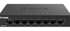 D-Link DGS-108GL Kovový 8-portový Gigabit stolný switch