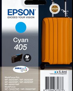 Epson Singlepack Cyan 405 DURABrite Ultra Ink