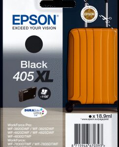 Epson Singlepack Black 405XL DURABrite Ultra Ink