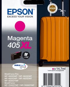 Epson Singlepack Magenta 405XL DURABrite Ultra Ink