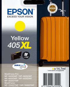 Epson Singlepack Yellow 405XL DURABrite Ultra Ink