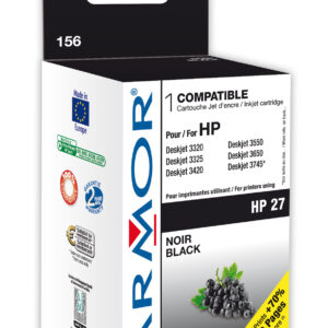 WECARE ARMOR ink kompatibilný s HPDJ 3325, C8727AE, 13ml, čierna/black