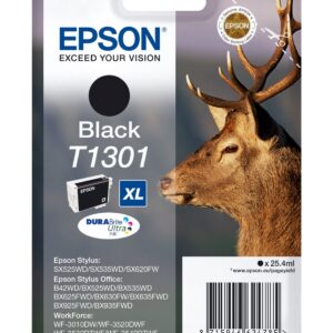 Epson Singlepack Black T1301 DURABrite Ultra Ink