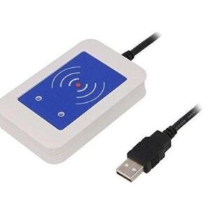 Xerox ELATEC TWN4 MIFARE NFC RFID CARD READER WHITE USB 2M CABLE