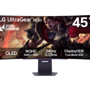 LG UltraGear/45GS95QE-B/44,5"/OLED/3440x1440/240Hz/0,03ms/Black/2R