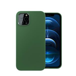 ER POWER Silikónový kryt CARNEVAL SNAP pre iPhone 13 Pro Max s MagSafe - zelená