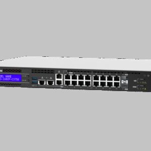 QNAP riadený switch QGD-1602P-C3558-8G (8x GbE PoE + 8x 2,5 GbE PoE + 2x 10GbE SFP+ / 8GB RAM)