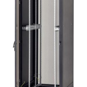 Stojanový rack 19" 42U (š)800x(h)1000 rozoberateľný pr.i zad.dv.sito čierny