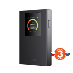 Tenda 4G185v4 4G LTE Mobile AX300 Wi-Fi batérie modem router, LCD, WPA 3, USB-C