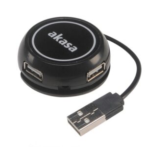 AKASA USB hub 2.0 Connect4C 4-IN-1