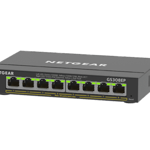 NETGEAR 8PT GE PLUS SWCH W/POE+