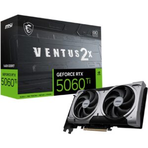 MSI GeForce RTX 5060 Ti VENTUS 2X PLUS/OC/16GB/GDDR7