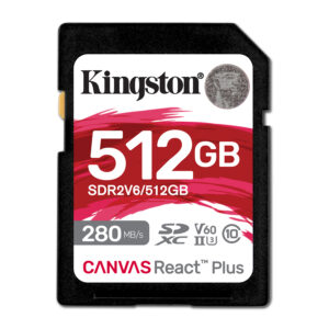 Kingston Canvas React Plus/SDHC/512 GB/UHS-II U3 ??/ Class 10