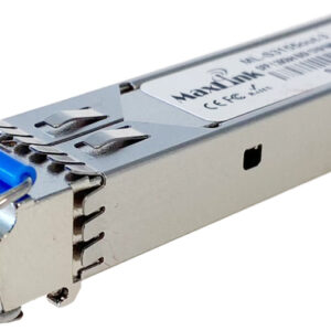MaxLink 1.25G SFP optický modul, WDM(BiDi), SM, Tx 1310/Rx1550nm, 3km, priemyselný -40C+85C, 1xLC,DDM