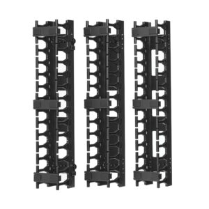 Káblový manažér vertikálny SmartRack 3 (7.62cm), káblový kanál s výrezmi pre káble