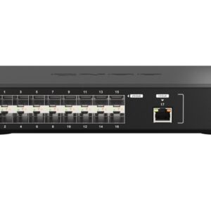 QNAP riadený switch QSW-M5216-1T (16x 25GbE SFP28 port, 1x 10GbE)