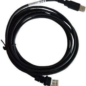 USB kábel pre MK3780,71xx: USB, čierna, Type A, 2.9m (9.5'), straight, hosť power