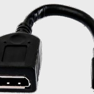 HP Single MiniDP-to-DP Adapter Cable (Quadro P400/P620/P1000/Radeon WX2100/3100/4100)