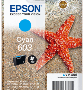 Epson singlepack, Cyan 603