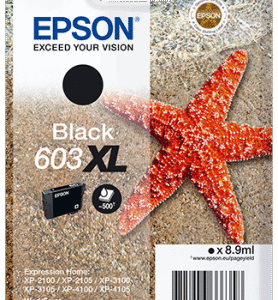 EPSON siglepack, Black 603XL