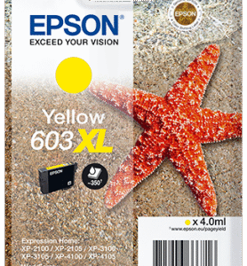 Epson singlepack, Yellow 603XL