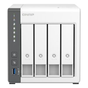 QNAP TS-433-4G (ARM 4core 2,0 GHz, 4 GB RAM, 4x SATA, 1x GbE, 1x 2,5 GbE, 2x USB 2.0, 1x USB 3.2)